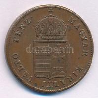 1848. 1kr Cu T:1-,2 
Adamo B1