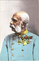 1909 Kaiser Franz Josef I / Francis Joseph I of Austria. Photochrom Prague
