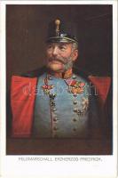 Feldmarschall Erzherzog Friedrich / Archduke Friedrich, Duke of Teschen. WWI Austro-Hungarian K.u.K. military, Field Marshal