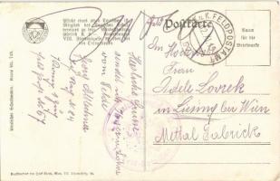 1915 Heimatsklänge / WWI Austro-Hungarian K.u.K. military art postcard. Deutscher Schulverein Karte ...