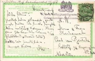 1916 Ein österreichisch-ungarischer Panzerzug, der unter dem Kommando des Oberleutnants Friedrich Sc...