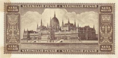 1945. 1000.000P, 1000.000.000P, 10.000.000MP, 10.000BP, 500.000AP T:I- Összesen 6klf!