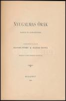 Nyugodalmas órák. Rajzok és elbeszélések. Szerk. és kiadták: Kaposi József és Klinda Teofil. Telegdy...