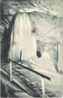 1912 Dobsina, Dobschau; Dobsinai jégbarlang, kút. Fejér Endre kiadása / Eishöhle Dobsina / ica cave, interior