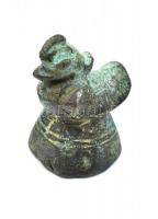 4 db bronz madár figura m: 22-51 mm