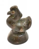 4 db bronz madár figura m: 22-51 mm