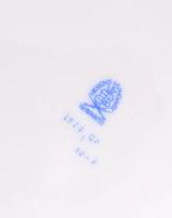 Herendi Rotschild mintás lapos tányér. Kézzel festett, jelzett, hibátlan. d: 28 cm