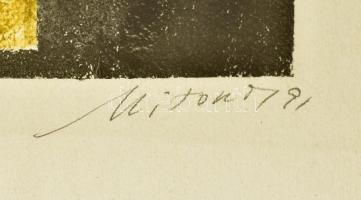 Igor Mitoraj (1944-2014): La maison du sculpteur, 1991. Litográfia, papír, jelzett. Számozott: 235/2...