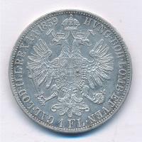 1859E 1Fl Ag "Ferenc József" T:2 kis ph.
Adamo M14