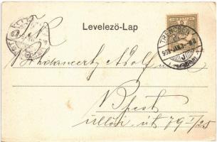 1903 Trencsén, Trencín; vár 200 éve. Szold Henrik kiadása / Trenciansky hrad / castle 200 years ago ...