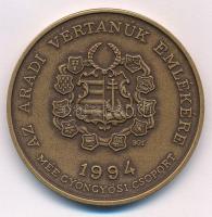 Bognár György (1944-) / Szabó Tamás (1952-) 1994. "MÉE Gyöngyösi Csoport - Aradi Vértanúk / gr....