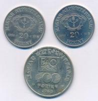 1985. 20Ft Cu-Ni "FAO IV." (2x) + 100Ft Cu-Ni "FAO IV." T:1-2
Adamo EM90, EM91