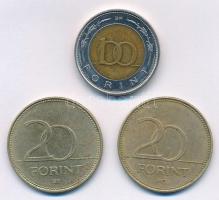 2002. 100Ft "Kossuth" + 2003. 20Ft "Deák Ferenc" (2x) T:2
Adamo FOEM1, FOEM2