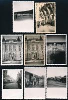 1940 Bevonulás Erdélybe, főként Marosvásárhely, 43 db fotó, 8,5×6 cm