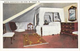 Mount Vernon (Virginia); Martha Washingtons bedroom