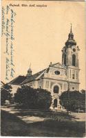 1922 Bajmok, Bajmak; Római katolikus templom. Pénzes András kiadása / Catholic church (EB)