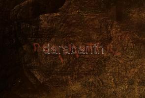 Perlmutter jelzéssel: Virágcsendélet. Olaj, vászon. Fa keretben. 80×60 cm