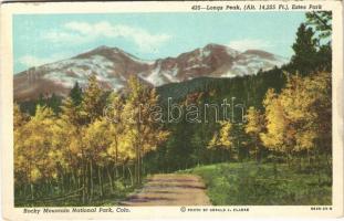 Rocky Mountain National Park (Colorado), longs peak, estes park (wet damage)