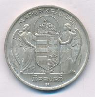 1939. 5P Ag "Horthy balra" T:1-
Adamo P8.2