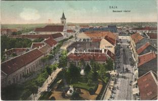 1910 Baja, Belvárosi részlet, Goldschmidt és Takács üzlete