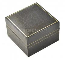 Peter Raos jelzéssel millefiori levélnehezék, dobozban, jó állapotban, d: 7,5 cm