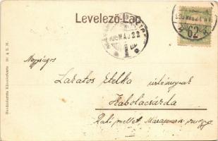 1905 Budapest VI. Nyugati pályaudvar, vasútállomás, villamos, "Jegyváltás az alagi lóversenyhez...