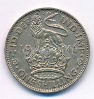 Nagy-Britannia 1946. 1Sh Ag "VI. György" T:2
Great Britain 1946. 1 Shilling Ag "Geor...