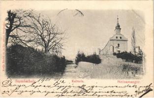 1901 Szombathely, Kálvária. Knebel cs. és kir. udvari fényképész kiadása (EK)