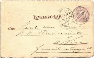 1898 Sopron, Oedenburg; 300 évvel ezelőtt. Nyomta Török és Kremszner; Kiadja Kummert L. F. 38