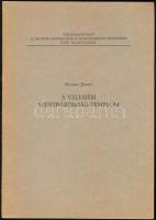 Kovács József: A veleméri Szentháromság templom. Különlenyomat a 200 éves Szombathelyi Egyházmegye történetéből. Cca 1940