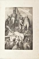 Madách Imre: Az ember tragédiája. Zichy Mihály húsz képével rézfénymetszetben. Bp., 1893., Athenaeum...