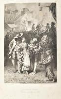Madách Imre: Az ember tragédiája. Zichy Mihály húsz képével rézfénymetszetben. Bp., 1893., Athenaeum...