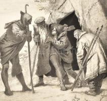 Madách Imre: Az ember tragédiája. Zichy Mihály húsz képével rézfénymetszetben. Bp., 1893., Athenaeum...