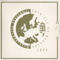 2000. 1Ft-100Ft (7xklf) forgalmi sor szettben + "200Ft Millenium" T:1 (eredetileg PP) pati...