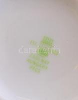 1982 4 db Zsolnay spanyol futball VB pohár, matricás, jelzett, hibátlan, m: 12 cm