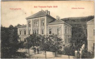 Trencsénteplic-fürdő, Kúpele Trencianske Teplice; Tiszti gyógyház / Offiziers Kurhaus / officers spa (EK)