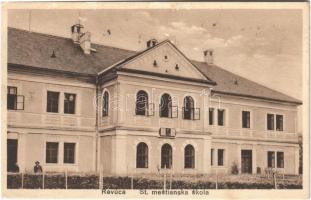 Nagyrőce, Gross-Rauschenbach, Velká Revúca; iskola / St. mestianska skola / school