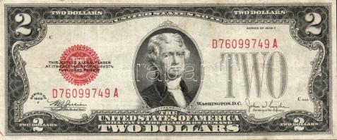 USA/United States Note 1928F 2$ T:II/III