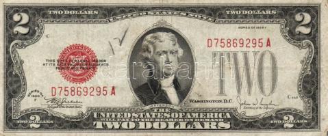 USA/United States Note 1928F 2$ T:III