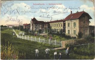 1915 Pancsova, Pancevo; Selyemfonoda / silk spinning mill, factory (EK)