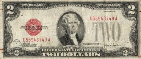 USA/United States Note 1928F 2$ T:III
