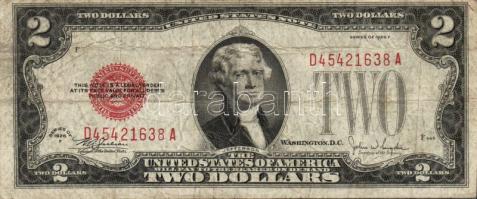 USA/United States Note 1928F 2$ T:III