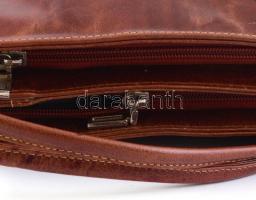 Angelo bőr táska, jó állapotban, 29x20x9,5 cm