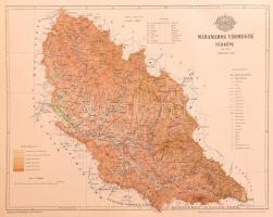 1897 Magyarország kézi atlasza. 75 térkép. Tervezte Gönczy Pál. Szövegét írta: Dr. Thirring Gusztáv....