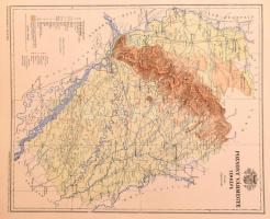 1897 Magyarország kézi atlasza. 75 térkép. Tervezte Gönczy Pál. Szövegét írta: Dr. Thirring Gusztáv....