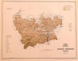 1897 Magyarország kézi atlasza. 75 térkép. Tervezte Gönczy Pál. Szövegét írta: Dr. Thirring Gusztáv....