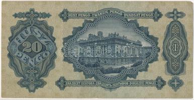 1930. 20P "C 197 075046" T:III szép papír
Adamo P11