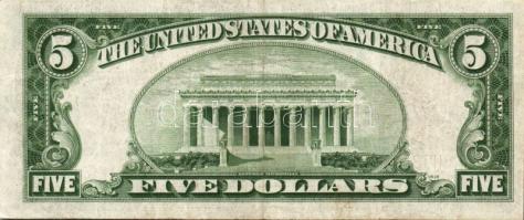 USA/United States Note 1928F 5$ T:II/III