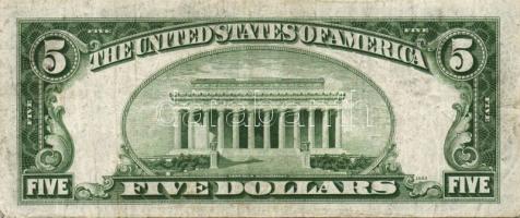 USA/United States Note 1928E 5$ T:III