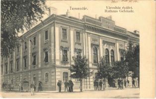 1910 Temesvár, Timisoara; Városház épülete / town hall